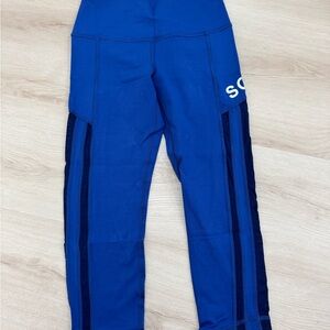 Soul Cycle Royal Blue Leggings